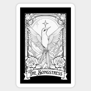 Songbird Tarot Card Sticker